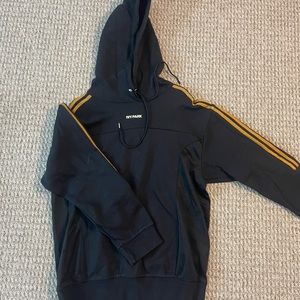 Adidas x Ivy Park Unisex 4ALL Hoodie Pullover Sweatshirt Black Size S